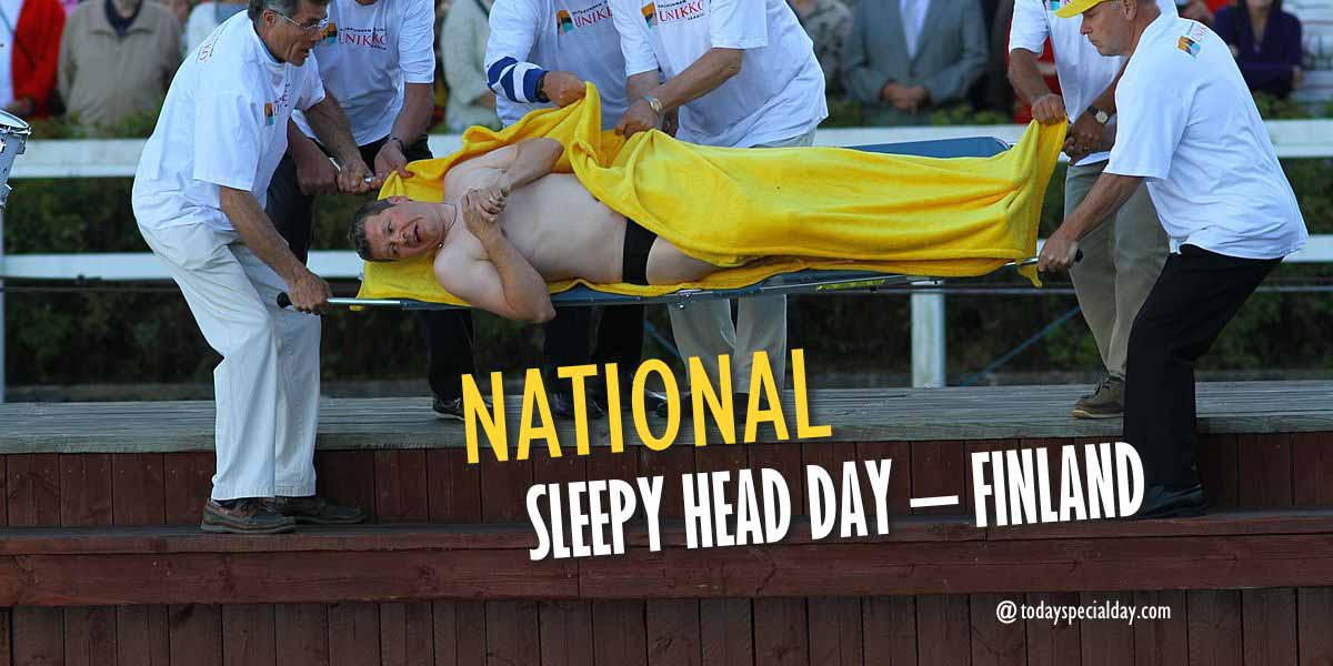 National Sleepy Head Day – July 27, 2023, in Finland