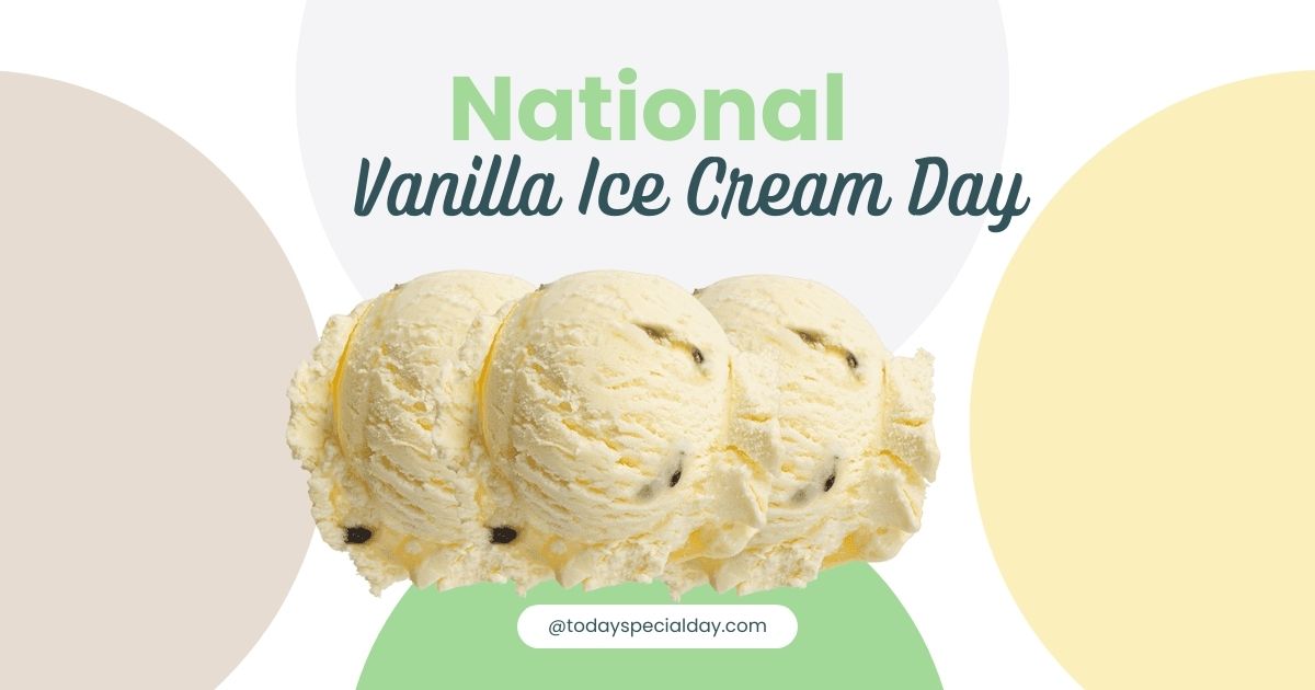 National Vanilla Ice Cream Day - July 23, 2023: History, Facts & Quotes