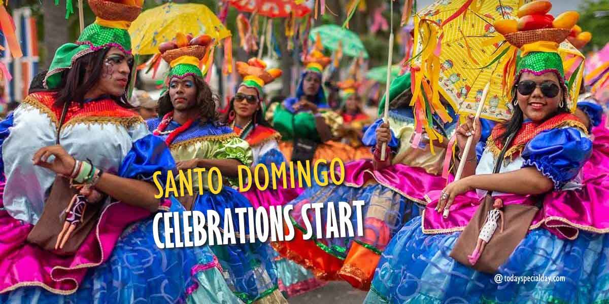 Santo Domingo Celebrations Start – August 1, 2023