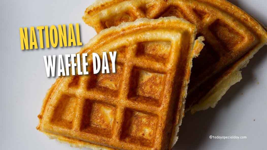 National Waffle Day – August 24: History, Activities & Quotes