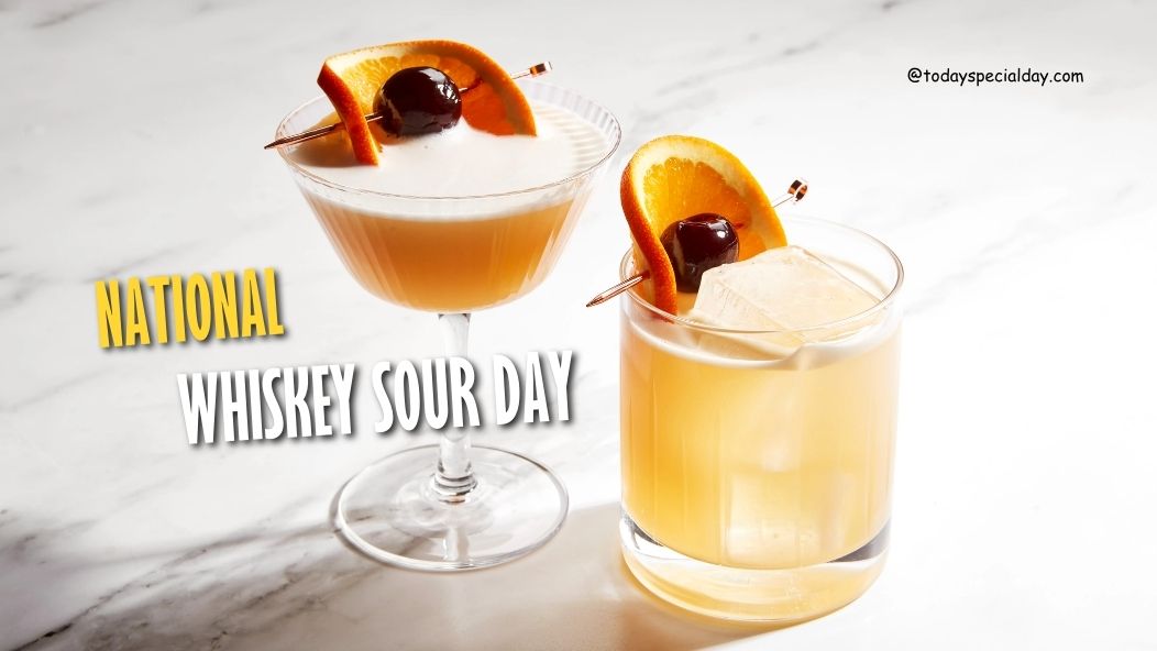 National Whiskey Sour Day – August 25: History, Recipe & Facts