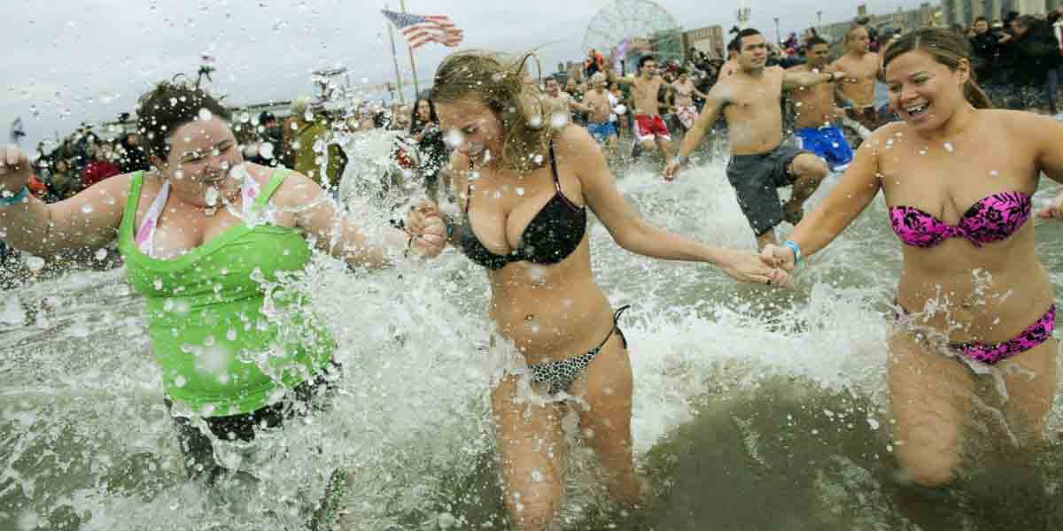 Polar Bear Plunge Day January 1, 2024 Today Special Day